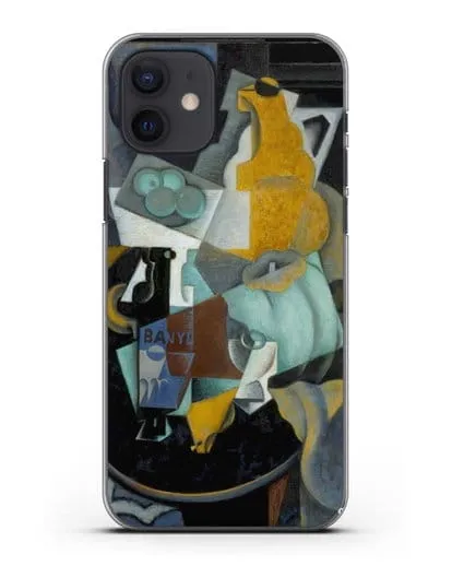 Чехол Фрукты и кувшин на столе (Метценже Жан) силиконовый для iPhone 12