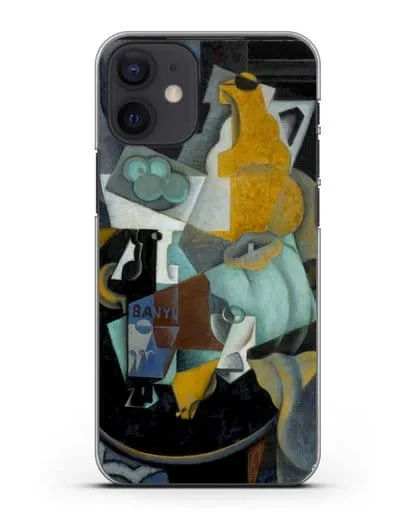 Чехол Фрукты и кувшин на столе (Метценже Жан) силиконовый для iPhone 12 mini