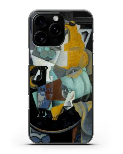 Чехол Фрукты и кувшин на столе (Метценже Жан) силиконовый для iPhone 16 Pro Max