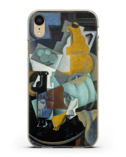 Чехол Фрукты и кувшин на столе (Метценже Жан) силиконовый для iPhone XR