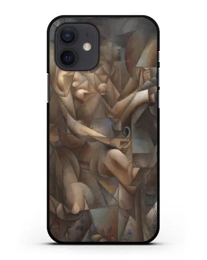 Чехол Женщина с лошадью (Метценже Жан) силиконовый для iPhone 12