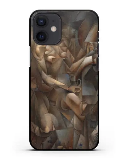 Чехол Женщина с лошадью (Метценже Жан) силиконовый для iPhone 12 mini