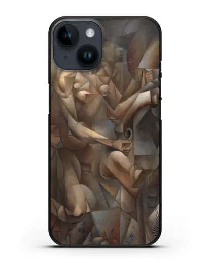 Чехол Женщина с лошадью (Метценже Жан) силиконовый для iPhone 14