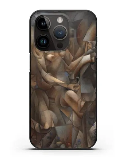 Чехол Женщина с лошадью (Метценже Жан) силиконовый для iPhone 14 Pro