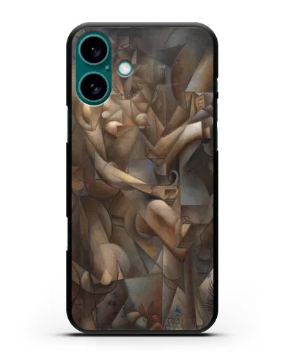 Чехол Женщина с лошадью (Метценже Жан) силиконовый для iPhone 16 Plus