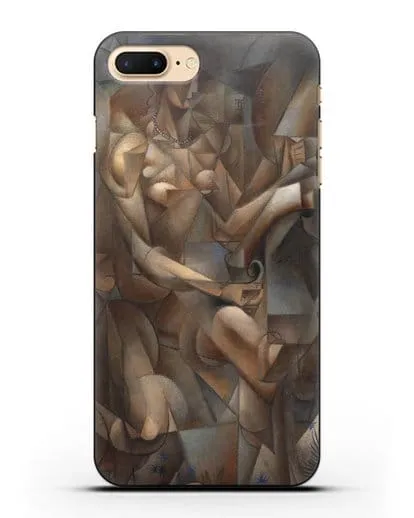 Чехол Женщина с лошадью (Метценже Жан) силиконовый для iPhone 7 Plus