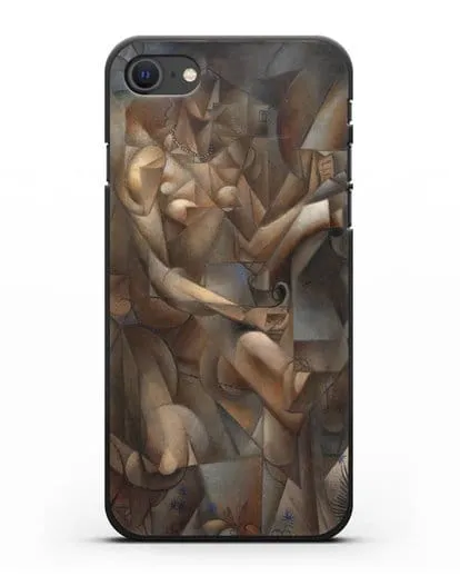 Чехол Женщина с лошадью (Метценже Жан) силиконовый для iPhone SE 2020