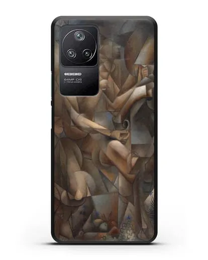 Чехол Женщина с лошадью (Метценже Жан) силиконовый для Xiaomi Poco F4