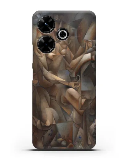 Чехол Женщина с лошадью (Метценже Жан) силиконовый для Xiaomi Poco M6