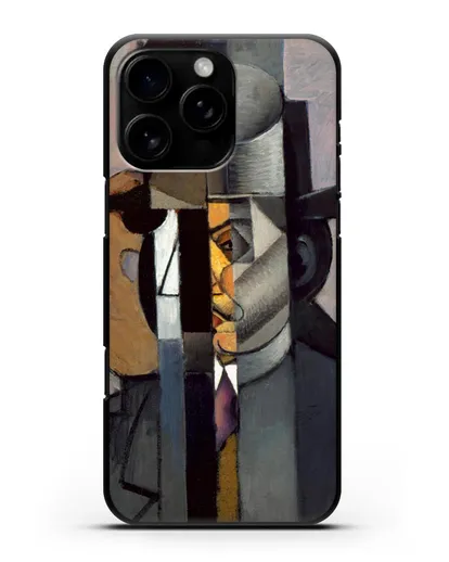 Чехол Портрет Альберта Глейса (Метценже Жан) силиконовый для iPhone 16 Pro Max
