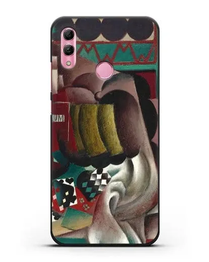 Чехол Натюрморт с тыквой и бутылкой рома (Метценже Жан) силиконовый для Honor 10 Lite