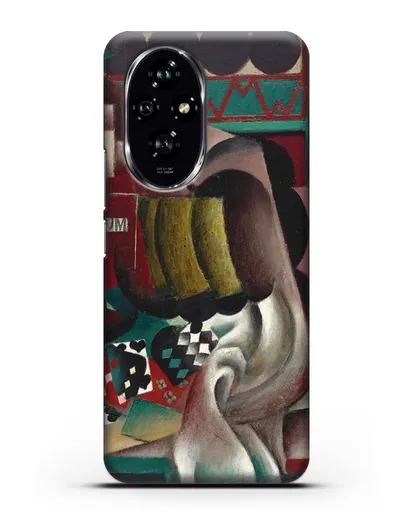 Чехол Натюрморт с тыквой и бутылкой рома (Метценже Жан) силиконовый для Honor 200