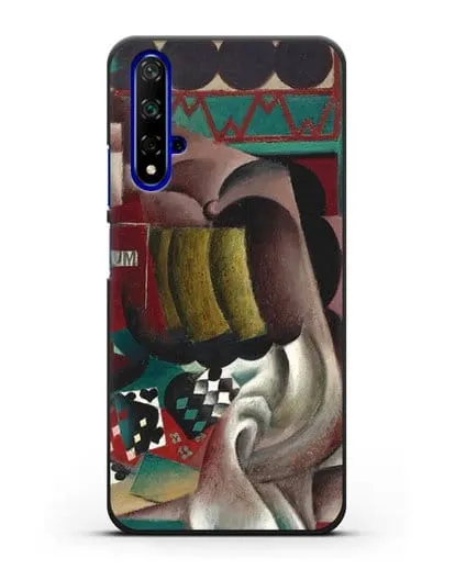 Чехол Натюрморт с тыквой и бутылкой рома (Метценже Жан) силиконовый для Honor 20