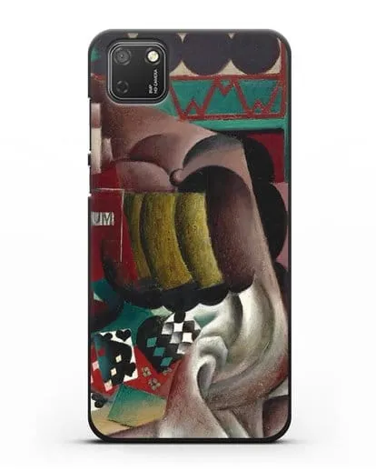 Чехол Натюрморт с тыквой и бутылкой рома (Метценже Жан) силиконовый для Honor 9S