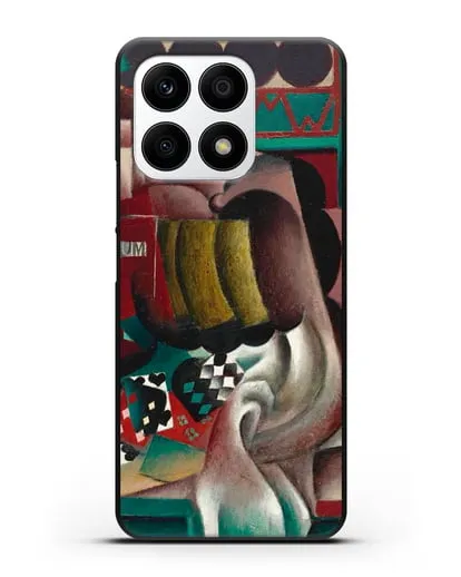 Чехол Натюрморт с тыквой и бутылкой рома (Метценже Жан) силиконовый для Honor X8a