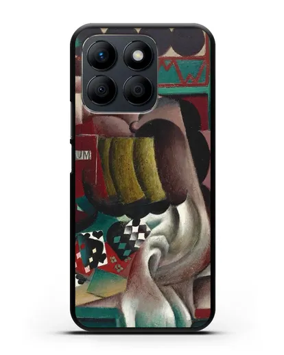 Чехол Натюрморт с тыквой и бутылкой рома (Метценже Жан) силиконовый для Honor X8b