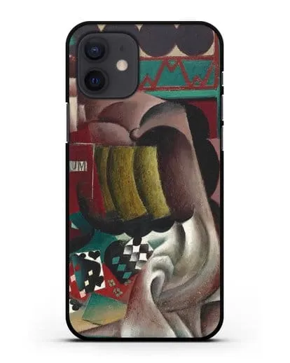 Чехол Натюрморт с тыквой и бутылкой рома (Метценже Жан) силиконовый для iPhone 12