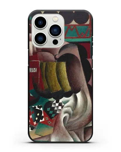 Чехол Натюрморт с тыквой и бутылкой рома (Метценже Жан) силиконовый для iPhone 13 Pro