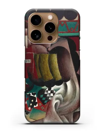 Чехол Натюрморт с тыквой и бутылкой рома (Метценже Жан) силиконовый для iPhone 16 Pro