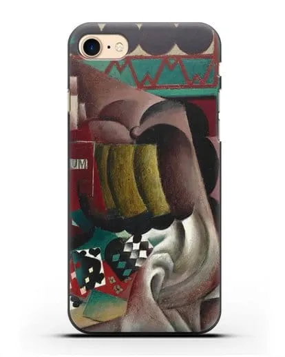 Чехол Натюрморт с тыквой и бутылкой рома (Метценже Жан) силиконовый для iPhone 7