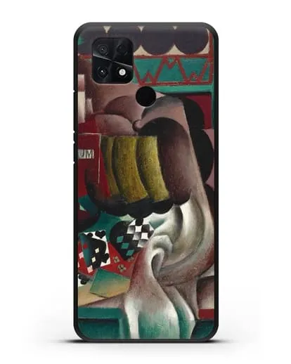 Чехол Натюрморт с тыквой и бутылкой рома (Метценже Жан) силиконовый для Xiaomi Poco C40