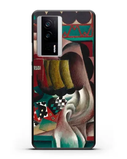 Чехол Натюрморт с тыквой и бутылкой рома (Метценже Жан) силиконовый для Xiaomi Poco F5 Pro