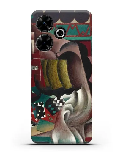 Чехол Натюрморт с тыквой и бутылкой рома (Метценже Жан) силиконовый для Xiaomi Poco M6