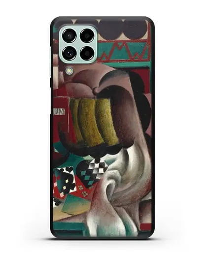 Чехол Натюрморт с тыквой и бутылкой рома (Метценже Жан) силиконовый для Samsung Galaxy M53 [SM-M536]