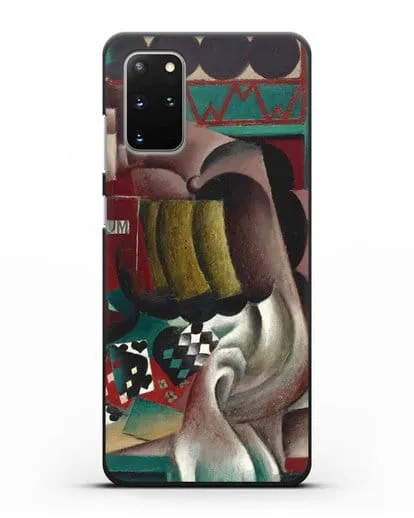 Чехол Натюрморт с тыквой и бутылкой рома (Метценже Жан) силиконовый для Samsung Galaxy S20 Plus [SM-G985F]