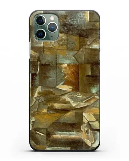 Чехол Бутылка и рыбы (Брак Жорж) силиконовый для iPhone 11 Pro Max