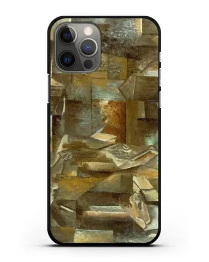 Чехол Бутылка и рыбы (Брак Жорж) силиконовый для iPhone 12 Pro