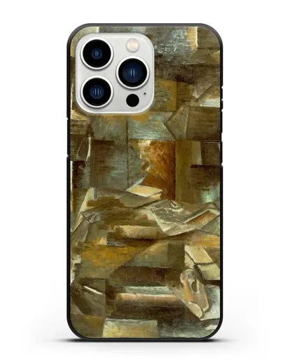 Чехол Бутылка и рыбы (Брак Жорж) силиконовый для iPhone 13 Pro