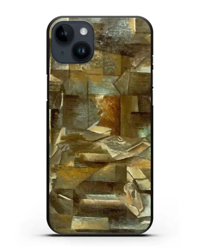 Чехол Бутылка и рыбы (Брак Жорж) силиконовый для iPhone 14 Plus