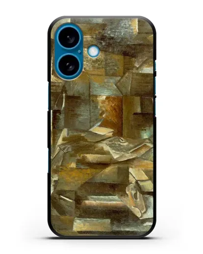 Чехол Бутылка и рыбы (Брак Жорж) силиконовый для iPhone 16