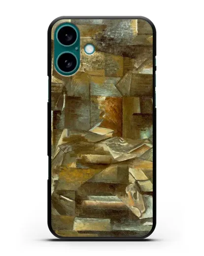 Чехол Бутылка и рыбы (Брак Жорж) силиконовый для iPhone 16 Plus