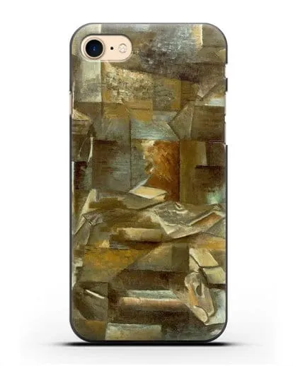 Чехол Бутылка и рыбы (Брак Жорж) силиконовый для iPhone 8