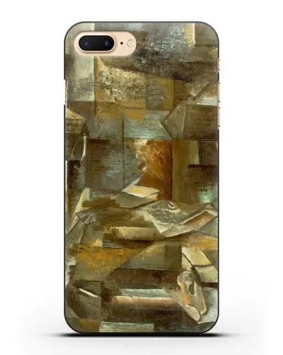 Чехол Бутылка и рыбы (Брак Жорж) силиконовый для iPhone 8 Plus