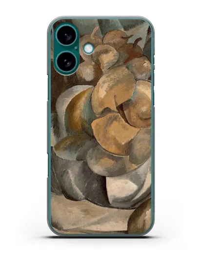 Чехол Блюдо с фруктами (Брак Жорж) силиконовый для iPhone 16 Plus