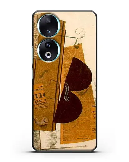 Чехол Скрипка и трубка (Брак Жорж) силиконовый для Honor 90