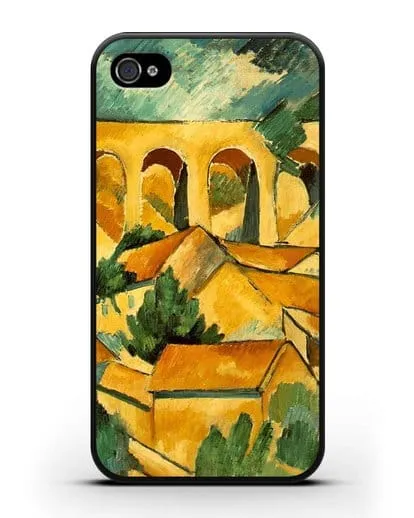Чехол Виадук в Эстаке (Брак Жорж) силиконовый для iPhone 4/4s