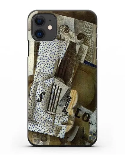 Чехол Мелодия для скрипки (Брак Жорж) силиконовый для iPhone 11