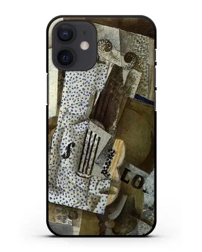 Чехол Мелодия для скрипки (Брак Жорж) силиконовый для iPhone 12 mini