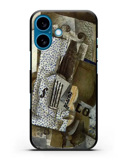 Чехол Мелодия для скрипки (Брак Жорж) силиконовый для iPhone 16