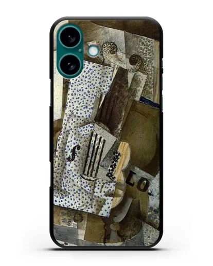 Чехол Мелодия для скрипки (Брак Жорж) силиконовый для iPhone 16 Plus