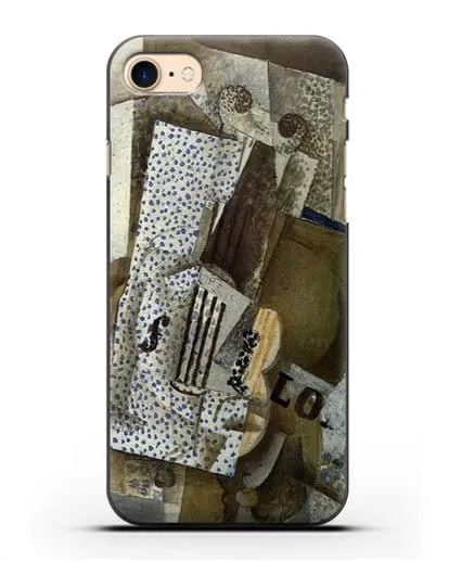 Чехол Мелодия для скрипки (Брак Жорж) силиконовый для iPhone 8