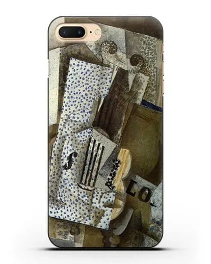 Чехол Мелодия для скрипки (Брак Жорж) силиконовый для iPhone 8 Plus