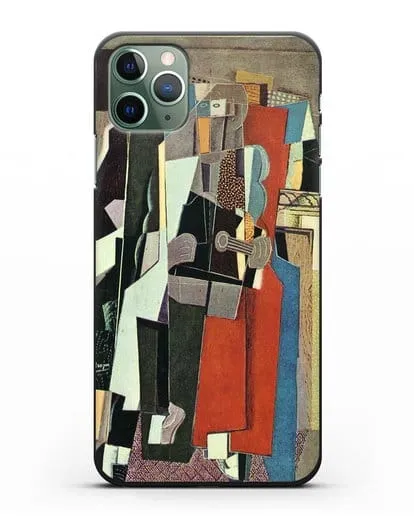 Чехол Музыкант (Брак Жорж) силиконовый для iPhone 11 Pro