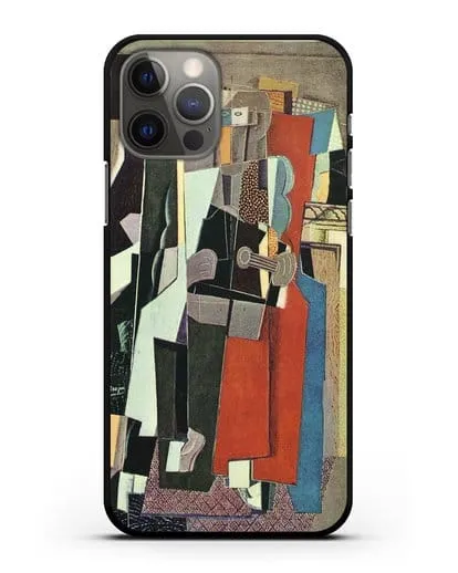 Чехол Музыкант (Брак Жорж) силиконовый для iPhone 12 Pro