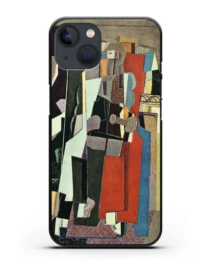 Чехол Музыкант (Брак Жорж) силиконовый для iPhone 13