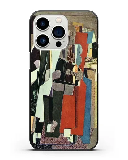 Чехол Музыкант (Брак Жорж) силиконовый для iPhone 13 Pro